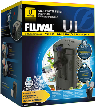 Filtr zewnętrzny akwariowy Fluval U1 250 l/h (0015561104654)