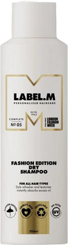 Suchy szampon Label.M Fashion Edition do każdego rodzaju włosów 200 ml (5056043217061)