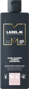 Tonizujący szampon do włosów Label.M Cool Blonde Toning 1000 ml (5056043217245)