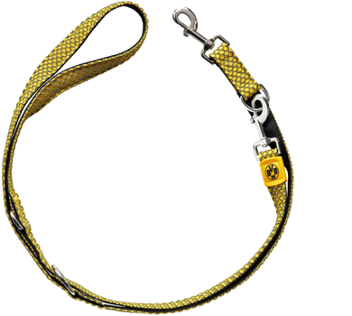 Smycz dla psów Hunter Dogleash Hilo BVB L 2 m Yellow (4016739685858)