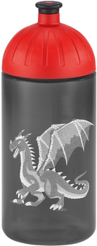 Пляшка для води Step by Step Dragon Drako 750 мл Grey/Red (4047443461216)