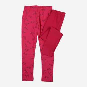 Zestaw dziecięcych legginsów 2 szt dla dziewczynki Tup Tup PIK6010-2200 92 cm Różowy (5907744044688)