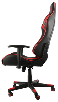 Геймерське крісло Varr Monaco Black-Red (5907595447614)