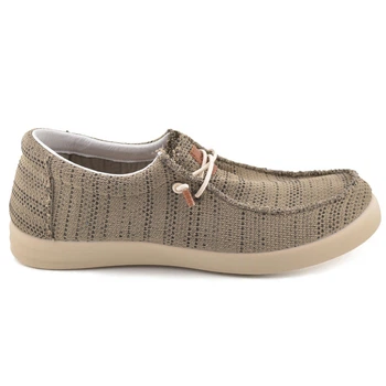 Мокасины Casual taupe (1690_42) серый текстиль