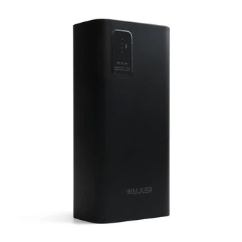 Power Bank WALKER WB-730 30000mAh выход 3USB*2.1A / QC3.0_22.5W / PD_20W black