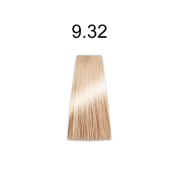 Краска для волос MIRELLA PROFESSIONAL 9.32 дуже світлий блондин золотисто-фіолетовий