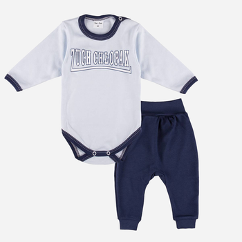 Дитячий комплект (боді + штанішки) для новонароджених для хлопчика Tup Tup T21B240-3110 62 см Блакитний/Синій (5901845286664)