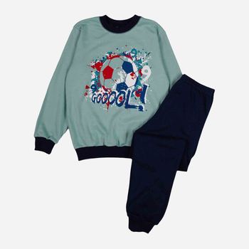 Piżama dziecięca dla chłopca Tup Tup P304CH-8110 110 cm Szara/Granatowa (5907744014100)