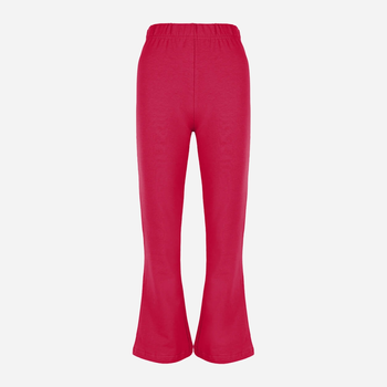 Spodnie dresowe dziecięce dla dziewczynki Tup Tup PIK3500-2200 110 cm Amarant (5907744020231)
