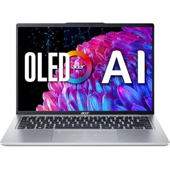 Ноутбук Acer Swift Go 14 OLED SFG14-74-5349, (NX.JCWEX.008) WUXGA / RAM 16 ГБ / SSD 512 ГБ / Windows 11 Home / сріблястий