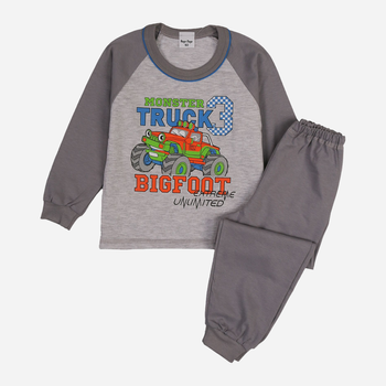 Piżama dziecięca dla chłopca Tup Tup 101303CH-3210 110 cm Szara (5907744489847)
