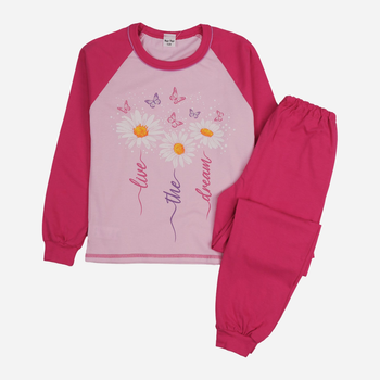 Piżama młodzieżowa dla dziewczynki Tup Tup 101312DZ-2200 140 cm Różowa (5907744490379)