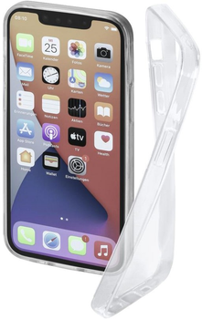 Etui plecki Hama Crystal Clear do Apple iPhone 13 Transparent (4047443473233)