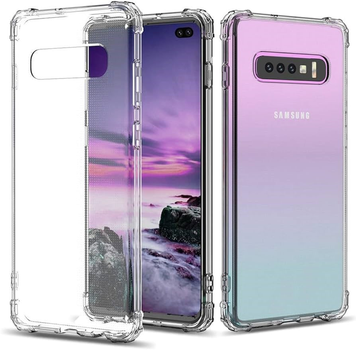 Etui plecki Hama Crystal Clear do Samsung Galaxy S10+ Transparent (4047443406415)