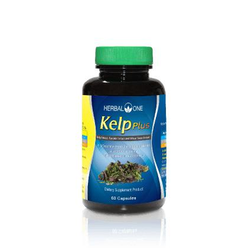 Натуральні капсули Kelp Plus для зниження ваги Herbal One 60 штук