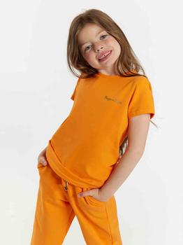 Koszulka dziecięca dla dziewczynki Tup Tup 101500-4610 134 cm Pomarańczowa (5907744500511)