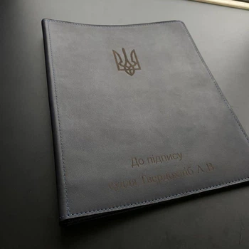Кожаная папка на подпись А4 МА_00000057