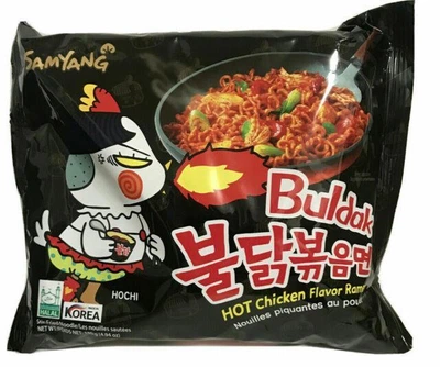 Корейський рамен гострий з куркою, TM Samyang, 140 г