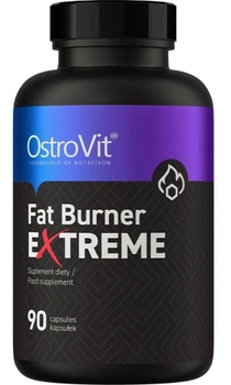 Spalacz tłuszczu OstroVit Fat Burner eXtreme 90 kapsułek (5902232610871)