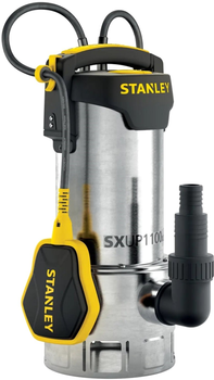 Дренажний насос для брудної води Stanley 1.1 кВт 16500 л/год (SXUP1100XDE)
