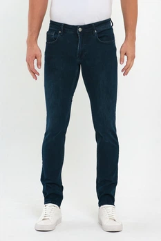 Джинсы slim fit Trend Collection 676-01 Темно-синий (BLUE BLACK) 38