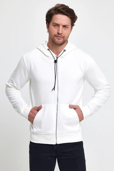 Кофта на замке спортивная Trend Collection 5336 Белый S