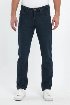 Джинси Slim fit Trend Collection 13093 синьо-зелений (HAKI) 30