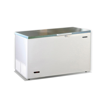 Морозильный ларь IRAKLIS 46 INOX 417 л с глухой крышкой из нержавеющей стали CRYSTAL Греция