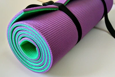 Коврик двухслойный для спорта и туризма 10мм 180 * 60 см