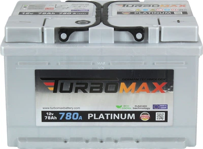 АКБ 78-А/Ч (TurboMax) Platinum (R+) 780A (278х175х175мм.)