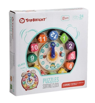 Набір іграшок Topbright Sorting Clock (6939838146601)