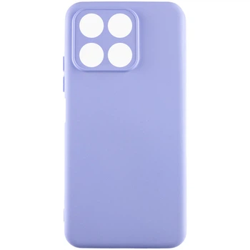 Чохол Silicone Cover Lakshmi Full Camera (A) для Huawei Honor X8a Бузковий / Dasheen