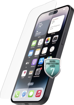 Захисне скло Hama для Apple iPhone 14 Pro Max Transparent (4047443494955)