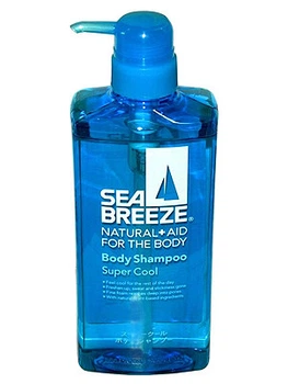 Освежающий гель для душа "SHISEIDO" "SEA BREEZE" с ментолом 600 мл (866120)