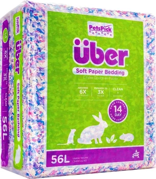Паперова підстилка для гризунів Premier Pet Soft Paper Bedding Confetti 56 л (0037461415562)