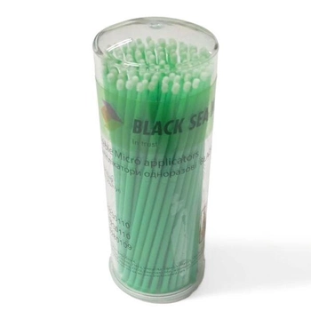 Мікроаплікатори стоматологічні одноразові №2 Black Sea Med Fine зелені 100 штук