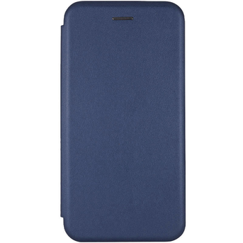 Шкіряний чохол-книжка Classy для Xiaomi Redmi 9A Темно-синій