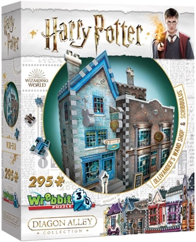 3D Puzzle Wrebbit 3D Harry Potter Ollivander's Wand Shop 295 elementów (0665541005084)