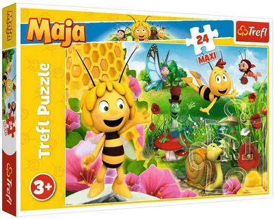 Puzzle Trefl Maxi Pszczółka Maja - w świecie pszczółki Mai 24 elementy (5900511142976)