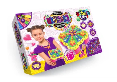 Набор Danko toys Шкатулка декорированая пластилином SHBC