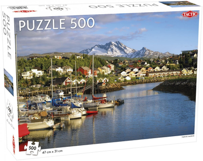 Puzzle Tactic Narvik Harbor 500 elementów (6416739566436)