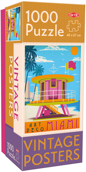 Puzzle Tactic Vintage Miami 1000 elementów (6416739582993)