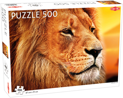 Puzzle Tactic African Lion 500 elementów (6416739583068)