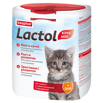Сухе молоко для кошенят Lactol Beaphar 500 г