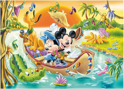 Puzzle dwustronne Lisciani Maxi Mickey Mouse 60 elementów (8008324048205)