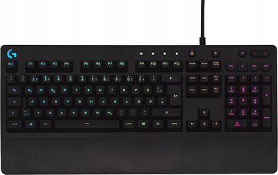 Клавіатура дротова Logitech G213 Prodigy Gaming USB DEU RGB Black (920-008087)