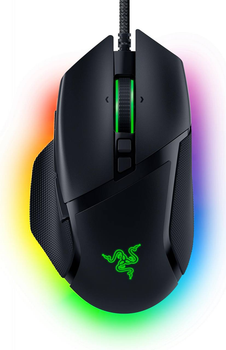 Игровая мышь Razer Basilisk V3 USB с RGB подсветкой 26000 DPI 650 ips 1000/4000 Гц (1/0.25 мс) Черная (RZ01-04000100-R3M1)