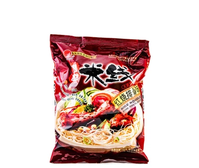 Вермишель рисовая HEZHONG со вкусом жареных ребрышек, 105 г