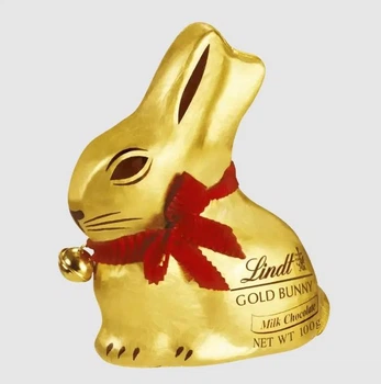 Шоколадный заяц Lindt Gold Bunny Milk Chocolate 100 г