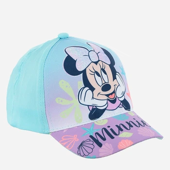 Дитяча бейсболка для дівчинки Disney Minnie EX4504 50 см Світло-блакитна (3609086987563)
